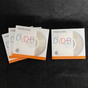 Memorex Lot (4) Mini DVD-R 4X‎ 1.4GB 30min Sealed Unopened
